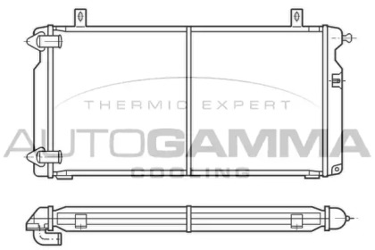 Теплообменник AUTOGAMMA 100183