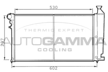 Теплообменник AUTOGAMMA 100197