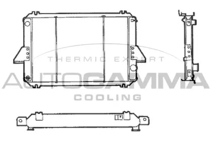 Теплообменник AUTOGAMMA 100245