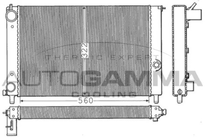 Теплообменник AUTOGAMMA 100251