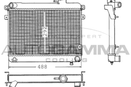 Теплообменник AUTOGAMMA 100252