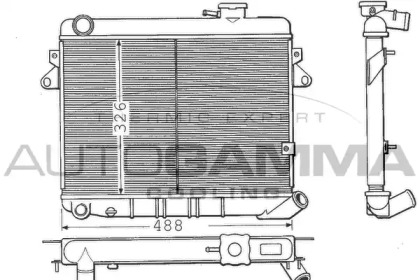 Теплообменник AUTOGAMMA 100255