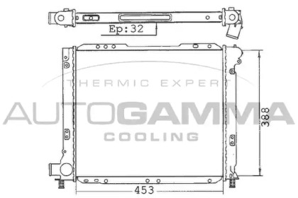 Теплообменник AUTOGAMMA 100278