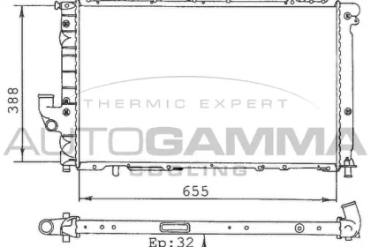 Теплообменник AUTOGAMMA 100282