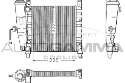 Теплообменник AUTOGAMMA 100311