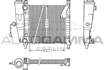 Теплообменник AUTOGAMMA 100316