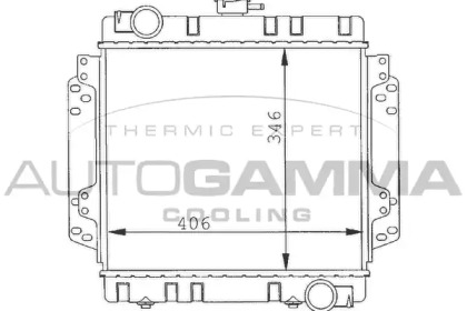 Теплообменник AUTOGAMMA 100326