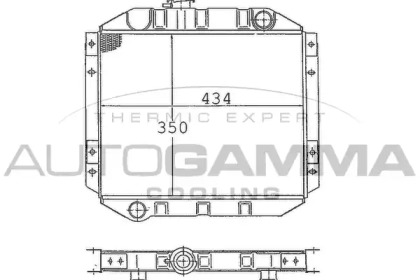 Теплообменник AUTOGAMMA 100327