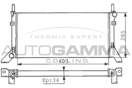 Теплообменник AUTOGAMMA 100340