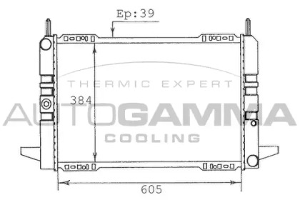 Теплообменник AUTOGAMMA 100363