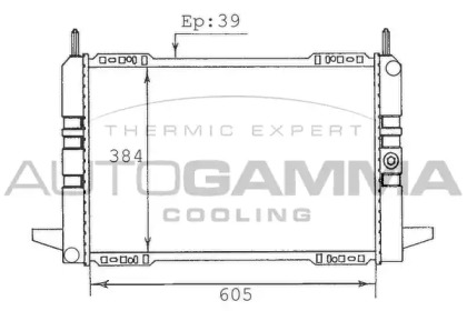 Теплообменник AUTOGAMMA 100367