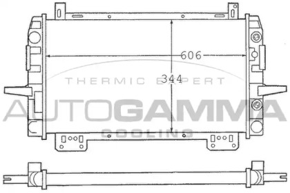 Теплообменник AUTOGAMMA 100379