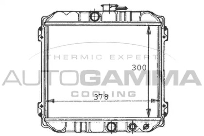 Теплообменник AUTOGAMMA 100409