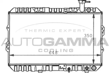 Теплообменник AUTOGAMMA 100418