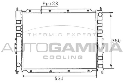Теплообменник AUTOGAMMA 100422