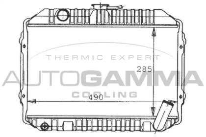 Теплообменник AUTOGAMMA 100437