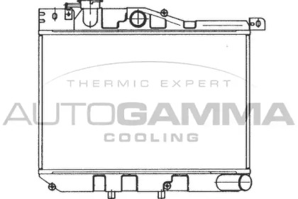 Теплообменник AUTOGAMMA 100480