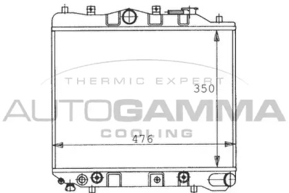 Теплообменник AUTOGAMMA 100484