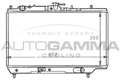 Теплообменник AUTOGAMMA 100488