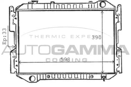 Теплообменник AUTOGAMMA 100510