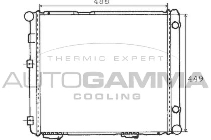 Теплообменник AUTOGAMMA 100517