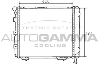 Теплообменник AUTOGAMMA 100518