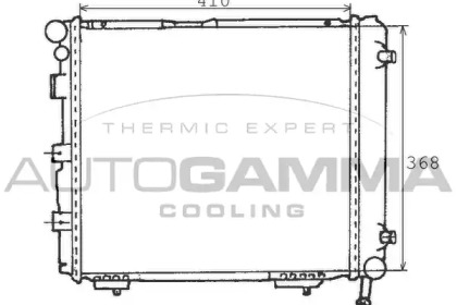 Теплообменник AUTOGAMMA 100519