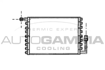 Конденсатор, кондиционер AUTOGAMMA 100521