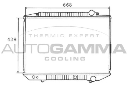 Теплообменник AUTOGAMMA 100561