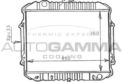 Теплообменник AUTOGAMMA 100564