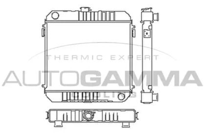 Теплообменник AUTOGAMMA 100659