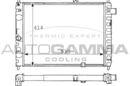 Теплообменник AUTOGAMMA 100663