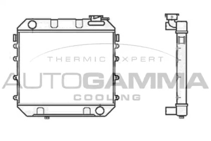 Теплообменник AUTOGAMMA 100679