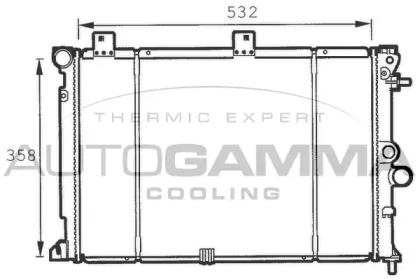 Теплообменник AUTOGAMMA 100728