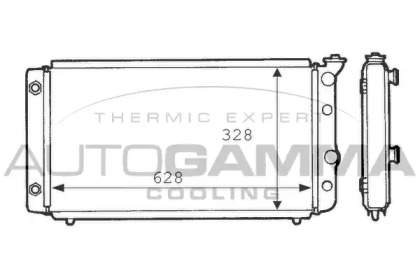 Теплообменник AUTOGAMMA 100844