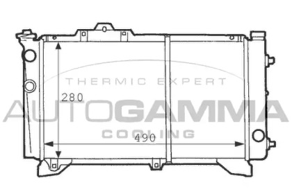 Теплообменник AUTOGAMMA 100982