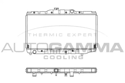 Теплообменник AUTOGAMMA 101008