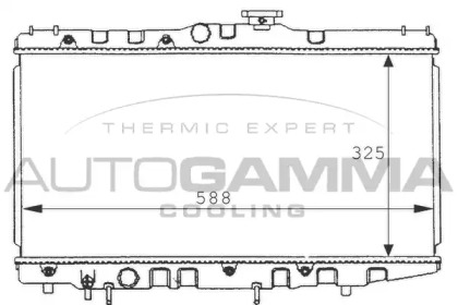 Теплообменник AUTOGAMMA 101017