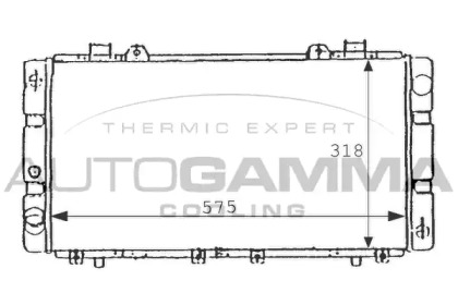 Теплообменник AUTOGAMMA 101025