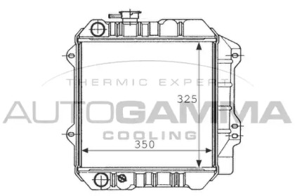 Теплообменник AUTOGAMMA 101026