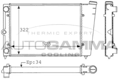 Теплообменник AUTOGAMMA 101037