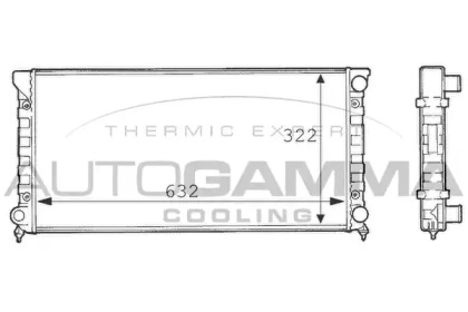 Теплообменник AUTOGAMMA 101072