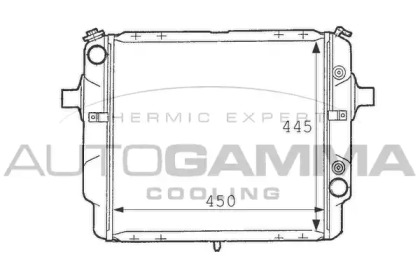 Теплообменник AUTOGAMMA 101085
