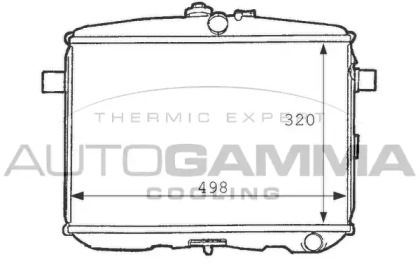 Теплообменник AUTOGAMMA 101086