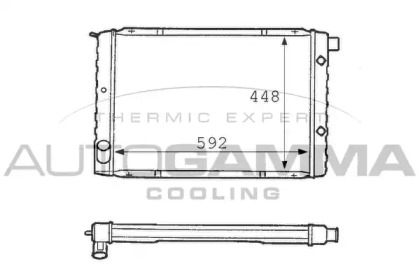 Теплообменник AUTOGAMMA 101099