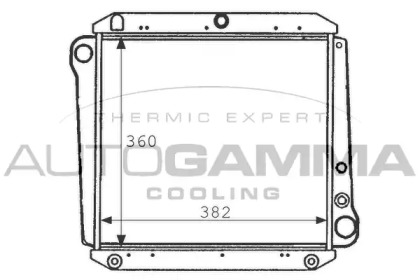 Теплообменник AUTOGAMMA 101101