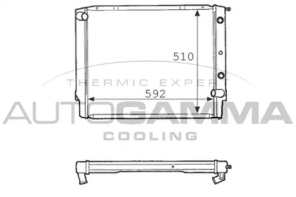 Теплообменник AUTOGAMMA 101111