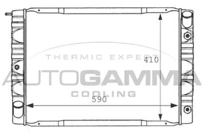 Теплообменник AUTOGAMMA 101115