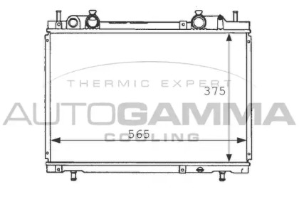 Теплообменник AUTOGAMMA 101162