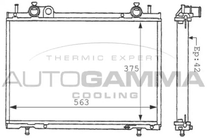 Теплообменник AUTOGAMMA 101178